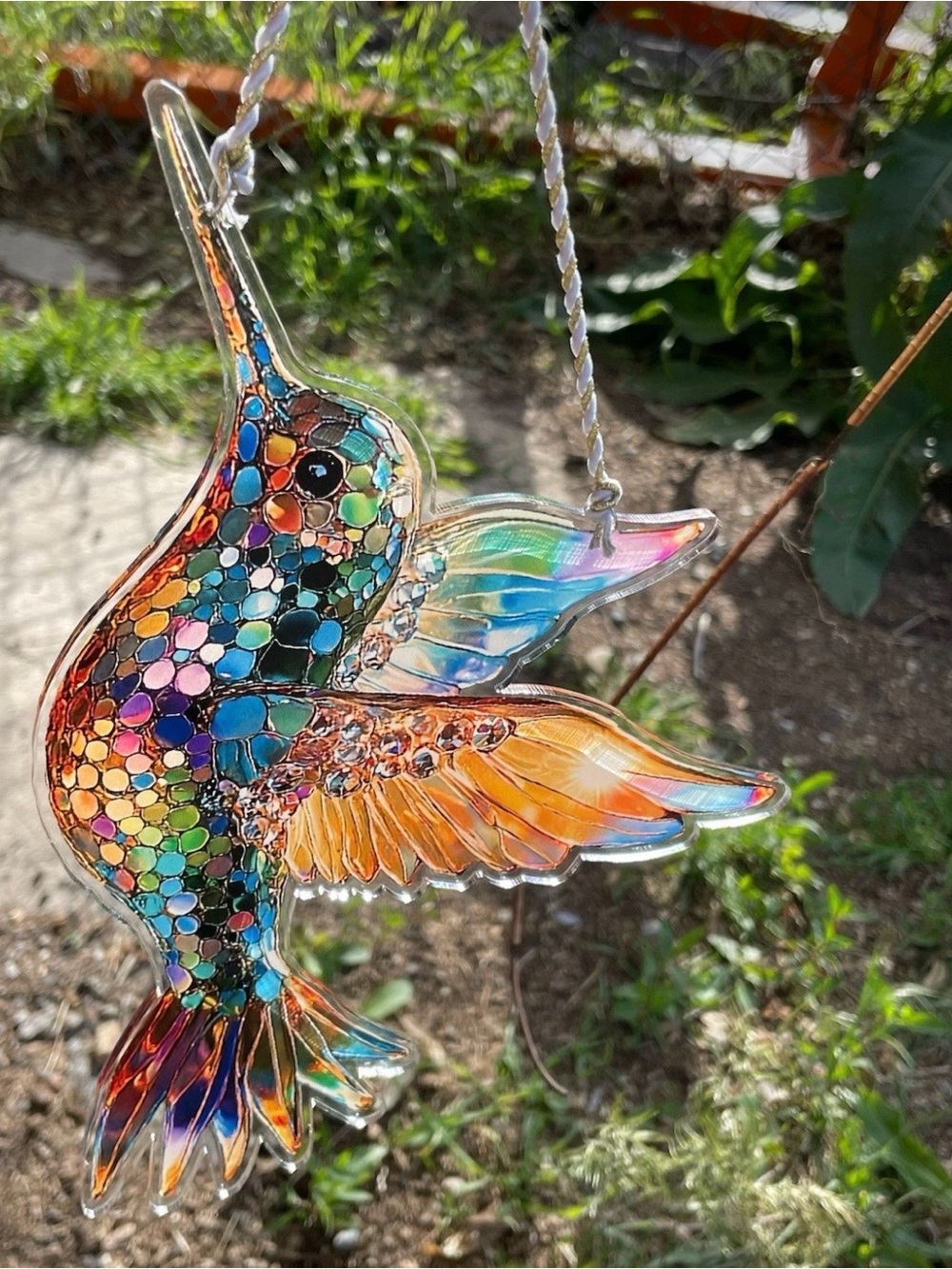 Hummingbird Suncatcher - Picture 2 of 3